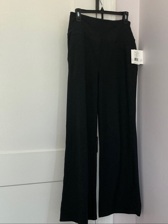 Beyond Yoga Pants - Beyond Yoga Black Wide-Leg Pull-On Pants